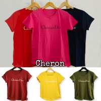 Cheron 22617-KAOS Oblong ผู้หญิง Distro Chick เสื้อ Kekinian ราคาถูกแขนสั้นทัมเบลอร์ Tee เสื้อยืดลำลองใหม่ล่าสุดฝ้าย Combed Import Tshirt เสื้อผ้าลำลองวัยรุ่นผู้ใหญ่ ABG เกาหลีวัสดุผ้าฝ้ายขายดีที่สุดสี Maroon สีเขียวสีเหลือง