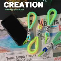 【CW】 Fluorescent Color Function Lanyard iPhone Keys Hand Straps