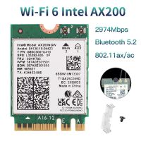 ไร้สาย3000Mbps Wifi 6E Intel AX210 802.11ax/ac 2.4Ghz 5Ghz M.2บลูทูธ5.2การ์ดเน็ตเวิร์ก Intel 9260 AX200อะแดปเตอร์สำหรับแล็ปท็อป