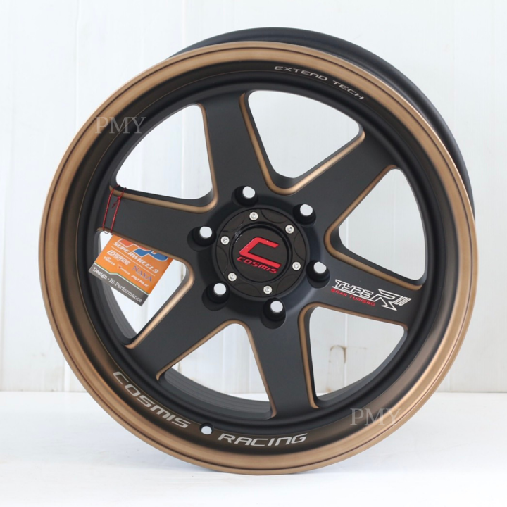 ล้อแม็กขอบ-18x8-5-et35-6รูx139-7-cb106-1-ยี่ห้อ-cosmis-รุ่น-type-r-gran-turismo-เรียบหรูแต่ดูแพง-ล้อแม็กขอบ18-ราคาต่อ1วง-ขายยกชุด-4-วง-เพียงชุดละ-18-796บาท