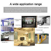 สวิตช์ RF รีโมทคอนโทรลรับความไวสูงสำหรับการยกอุปกรณ์สำหรับประตูรถ