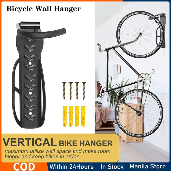 Bicycle Wall Hanger WallMounted Bike Hook Heavy Vertical Mountain Bike Display Rack Can Bear Up