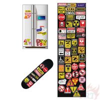 ❉ Warning Sign Series 01 สติ๊กเกอร์ ❉ 50PcsSet Warning Mark DIY Fashion Mixed Luggage Laptop Skateboard Doodle Decals สติ๊กเกอร์