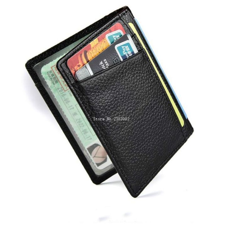 layor-wallet-กระเป๋าสตางค์แฟชั่นสำหรับผู้ชาย-dompet-lembut-บางเฉียบ100กระเป๋าสตางค์กระเป๋าเงินใส่บัตรหนังแท้ขนาดเล็กบางซองใส่บัตร