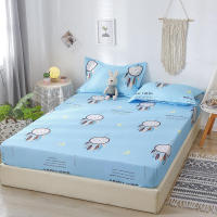 3 pcs Bed Sheet Flower Style Single Size For Adult Mattress Cover With Four Corners Bed Protector lencol cama casal Bedsheet