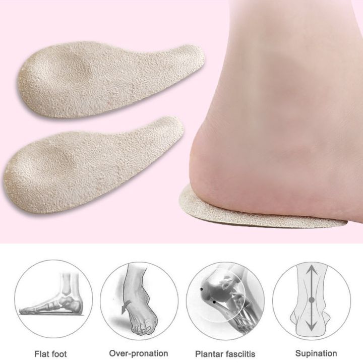 1Pair Over Supination Orthotics Orthopedic Medial Insole for Correcting ...