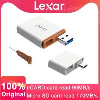 Lexar 350U NM เครื่องอ่านการ์ด Type C ไปยัง USB SD Micro การ์ดเอสดีทีเอฟเครื่องอ่านการ์ดอะแดปเตอร์เมมโมรี่การ์ด NM Card USB 3.1เครื่องอ่านการ์ด N เครื่องอ่านการ์ด