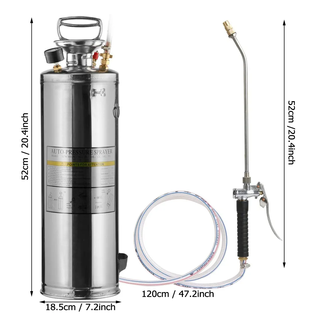 Agricultural Industrial Metal Sprayer 