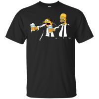 เสื้อยืดตัวล่าสุดஐ☃Men T Shirt PULP FICTION THE SIMPSONS BEER FUNNY International BeerS-5XL  LDHU