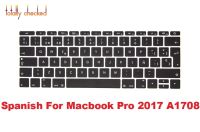 Spanish keyboard Cover Silicone Skin for MacBook Pro 13 inch A1708 (No TouchBar) Release 2016 2017 2018 Keyboard Accessories