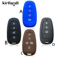 2023 Accessories Key Cover from Hyundai Solaris 2021 Tuscani Tucson 2022 NEXT Santa Fe Atos First Remote Cone Buttons Case