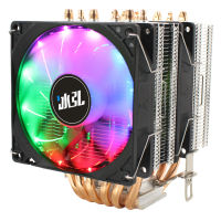 CPU Air Cooler BINGHONG6 CDC Heats LED Dual 92mm Quiet Fans Twin Tower Heatsinks for Socket AM2 AM2+ AM3 AM3+ FM1 FM2 R LGA