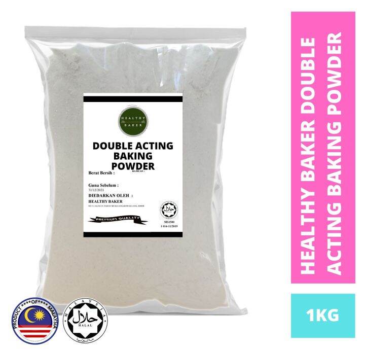 Double Acting Baking Powder 1KG / FOOD GRADE / HALAL Lazada