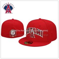 ♠☎▥ ▣✧℡LA Angels of Anaheim High Quality Closed Baseball Cap Fashion Hat MLB