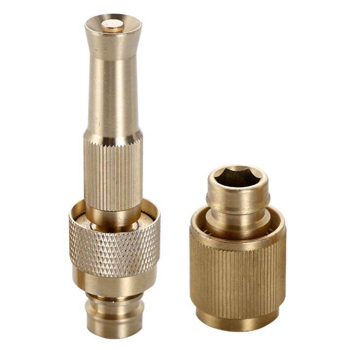 Copper High Pressure Water Spray Nozzle Water Jet Pipe Connector Water Pipe Copper Connector Car