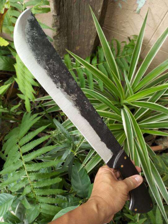 มีดสปาต้า (Sparta Knife) มีดมาเชเต้ มีดเหน็บ มีดใบตาย มีดเดินป่า มีดแคมป์ ใบ 12.8” SUP9 full tank ผิวไฟ ด้ามประกบ ไม้ประดู่รมดำ หมุดทองเหลือง | Lazada.co.th มีดสปาต้า (Sparta Knife) มีดมาเชเต้ มีดเหน็บ มีดใบตาย มีดเดินป่า มีดแคมป์ ใบ 12.8” Sup9 Full Tank ผิวไฟ ด้ามประกบ ไม้ประดู่รมดำ หมุดทองเหลือง | Lazada.Co.Th