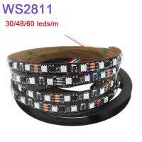 DC12V 5m WS2811 pixel Led Strip light;Addressable 30/48/60leds/m full color WS2811 IC 5050 RGB led lamp Tape