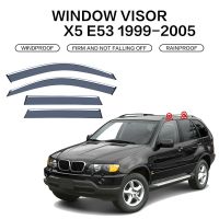 ที่บังแดด G05สำหรับ BMW X5 1999-2022 E53 E70 F15หน้าต่างกะบังฝนหมวกอาบแดดกันฝนหน้าต่างควันลม