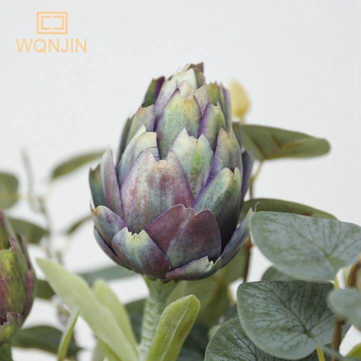 cw-wqnjinend-artichoke-fruit-artificial-plantsroom-decorationarrangement-accessaries-plantas-artificales