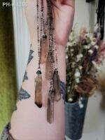 Smokey Quartz Point Necklaces Vampire Gothic Macabre Dreadful Witchy Necklaces Jewelry