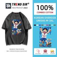 TrendSir ?มาใหม่ ลายเยอะ? เสื้อยืดตัวใหญ่ มีของพร้อมส่ง เครื่องแต่งกายง่าย สวยหรู ขนาดใหญ่ มี7สี M-3XL