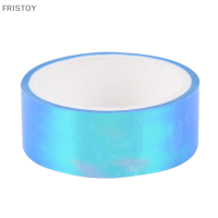 FRISTOY 5M จังหวะยิมนาสติกตกแต่งโฮโลแกรม Prismatic Glitter TAPE hoops STICK