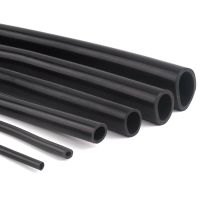 100cm -60~200 DegrHeat Resistant I.D 2~16mm Black Flexible Silica Gel Pipe Aquarium Air Pump Soft Rubber Silicone Hose Valves