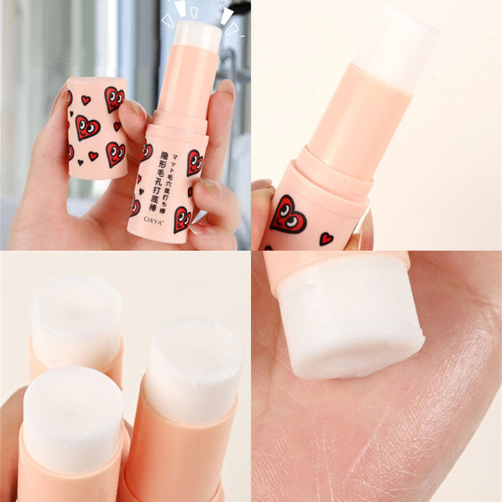 invisible-pore-face-primer-long-lasting-makeup-primer-stick-foundation-oil-control-facial-matte-primer-เครื่องสำอางเกาหลี2023ใหม่