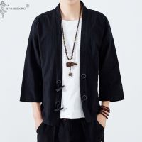 Yukata Men Kimono Cardigan Men Japanese Kimonos Top Coat Kimono Cosplay Costume Print Asian Clothes Beach Summer Casual Shirts