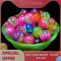 Kocoo 10pcs 45mm ลูกพลาสติกแคปซูลของเล่นที่มีเครื่องจำหน่ายของเล่นขนาดเล็กที่แตกต่างกัน