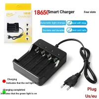 18650 Lithium Battery Charger 4 Slots Intelligent Full Self-Stop Australian Standard Strong Light Flashlight Charging Stand Four