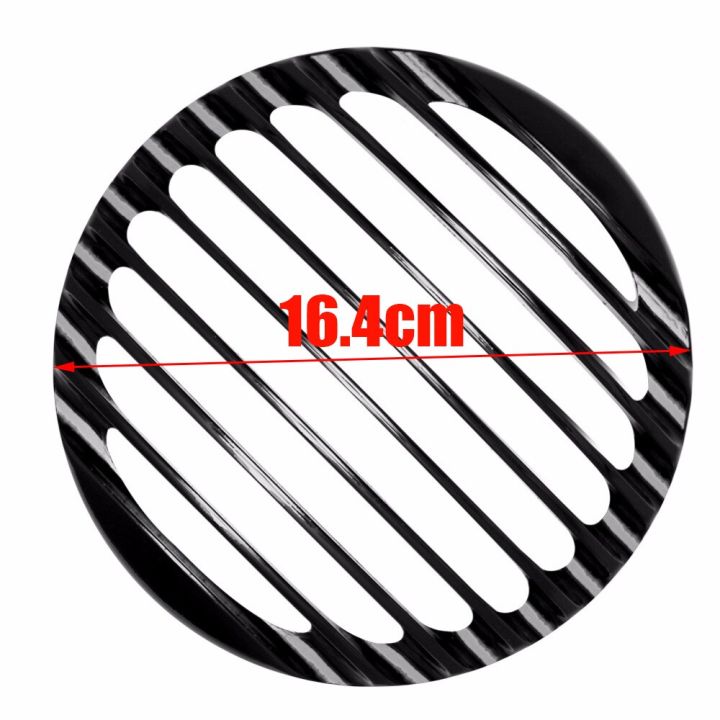 สำหรับฮาร์เลย์สปอร์ตเตอร์เอ็กซ์แอลเหล็ก883-1200-2004-2018อุปกรณ์แต่ง-xl1200c-รถจักรยานยนต์5-3-4quot-ฝาปิดตะแกรงไฟหน้ารถมอเตอร์ไซค์แบบ-led-cnc