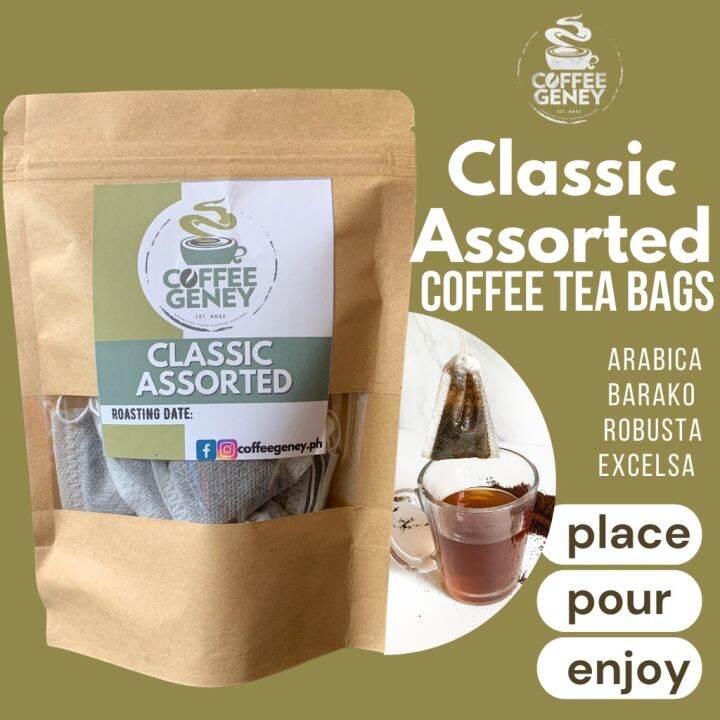 Classic Assorted Coffee Tea Bags (10 tea bags/ 20 tea bags) Lazada PH