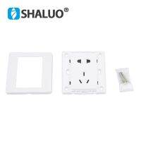 Home Wall Power Supply Industrial Switch Socket Five Holes Electrical Switch 10A 250V AU EU Plug Base Board