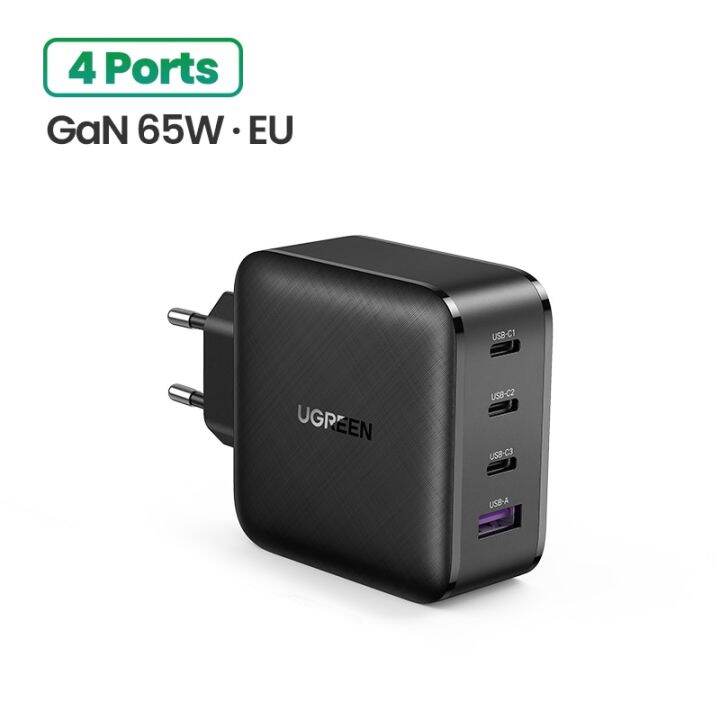 ugreard-เครื่องชาร์จ-gan-ชาร์จเร็ว4-0-3-0-type-c-pd-เครื่องชาร์จ-usb-qc-4-0-3-0ที่ชาร์จไฟเร็วติดผนังสำหรับแล็ปท็อป13-12