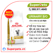 Urinary Hạt Khô Siêu Tiết Kiệm Royal Canin Hổ Trợ Sỏi Thận Cho Mèo 400g