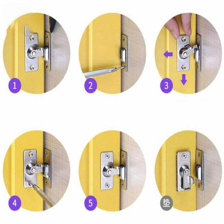 90-right-sliding-atch-bending-lock-door-degree-steel