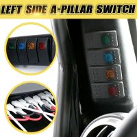 new prodects coming Car A Pillar Switch Pod Panel Left Side Rocker for Jeep Wrangler JK 2007 2017