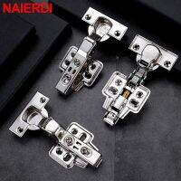 NAIERDI Stainless Steel Hydraulic Hinge - 4/8/12pcs NAIERDI C Serie Soft Close Hydraulic Hinge for Furniture Cabinet and Doors Door Hardware Locks