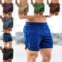 COD SDFERTREWWE M-2XL Men Fitness Sport Shorts Pants Seluar Sportwear Fitness Short Mesh Dry Plus Size Shorts Pants