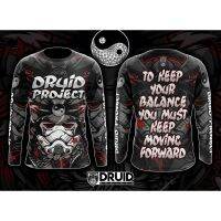 Druid balancer - project เสื้อเชิ้ตแขนยาว สําหรับขี่รถจักรยานยนต์