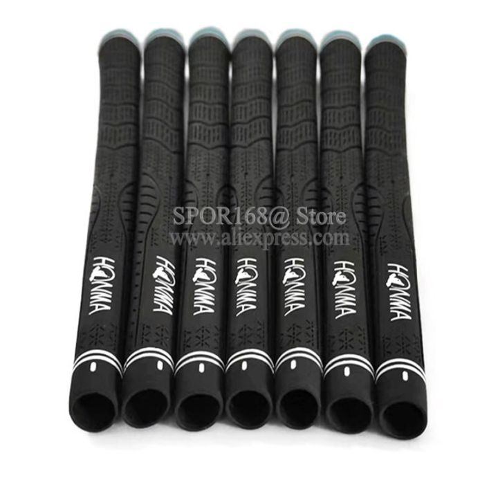 new-honma-golf-grips-universal-rubber-irons-grips-black-colors-suitable-for-wood-driver