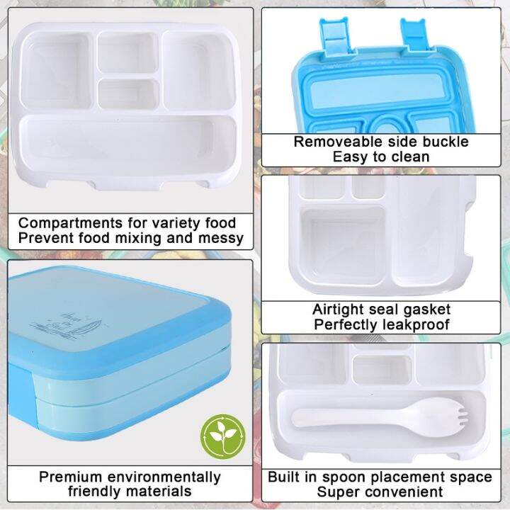 portable-lunch-box-microwave-lunchbox-sealed-salad-box-outdoor-camping-bento-box-tableware-picnic-food-storage-container-for-kid