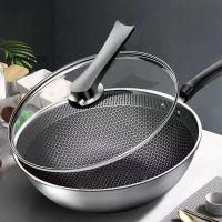 [COD] steel frying pan multi-functional smoke-free induction cooker gas stove universal