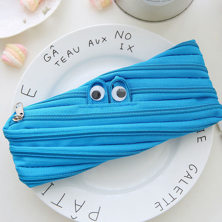 bali-กระเป๋าใส่ปากกามีซิปลายมอนสเตอร์ตลกสุดสร้างสรรค์กระเป๋าเก็บของเล่นสำหรับเป็นของขวัญ
