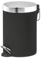 EKOLN Waste bin, dark grey, 3 L (เอียควลน์ ถังขยะ, เทาเข้ม ขนาด 3 ลิตร)