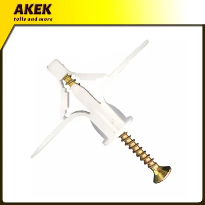 CC 50pcs/set Aircraft/Butterfly Expansion Bolts Gypsum Board Expansion