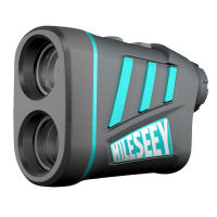 MiLESEEY 600m Outdoor Pulse L-aser Range Finder Distance Meter 6X Handheld Monocular Telescope L-aser Range Finder Outdoor Distance Height Angle Measurement Tool for Golf Hunting Engineering Survey