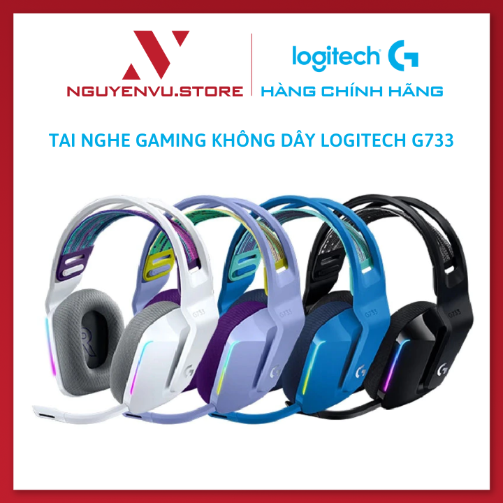 Tai Nghe Gaming Không Dây Logitech G733 Lightspeed Wireless 71 Rgb Hàng Chính Hãng Lazadavn 7116