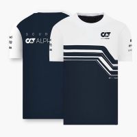 Most popular racing clothes 2022 New F1 Racing Suit AlphaTauri Racing F1 Jersey Summer Unisex Short Sleeve T-Shirt